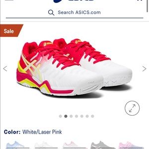 Women’s ASICS Gel Revolution tennis shoe